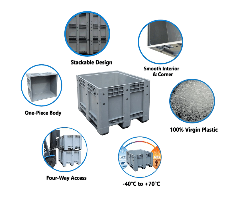 Highlights of Our Rigid Bulk Containers
